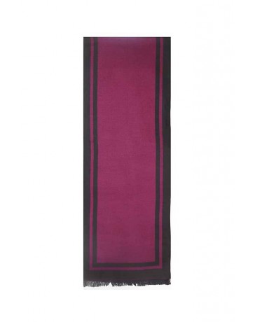 Esarfa barbati, negru rosu, vascoza, 33 x 180 cm, E105-10